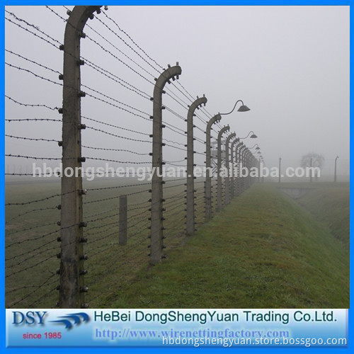 wholesale military galvanized barbed wire/high quality barbed wire roll price fence/electric double twist barbed wire fencing